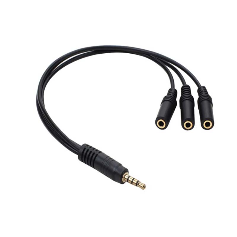 Earphone Splitter Jack - ⭐ 3.5mm 1 Male to 3