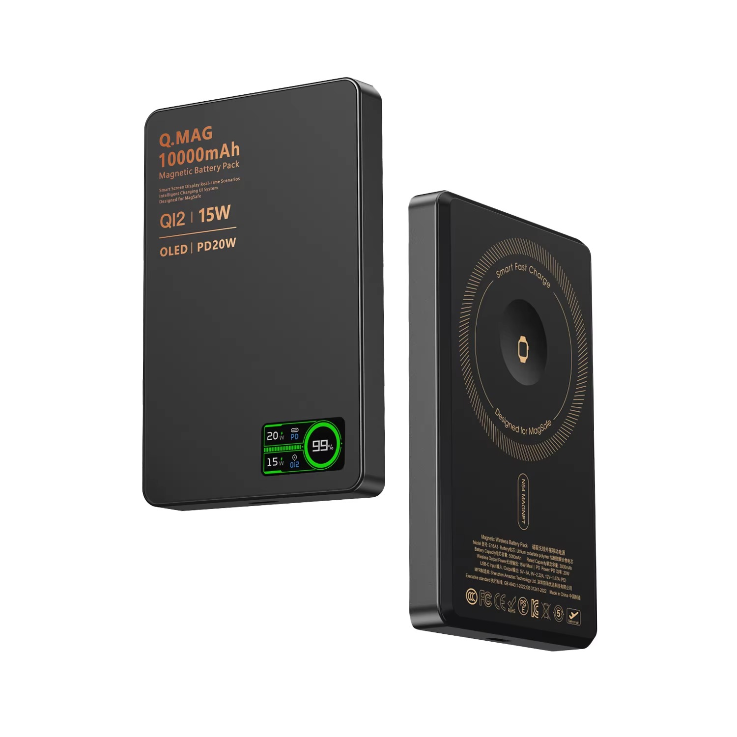 Power Bank Slim - Slim Original Qi2 Power Bank For