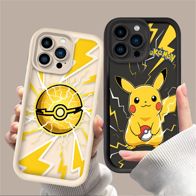 Xo Phone Accessories - Cartoon Cute P-Pokemon Pikachu Soft Phone