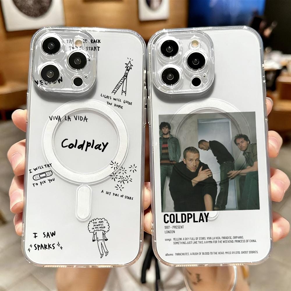 Magnetic Phone Case - C-Coldplay Rapper Cool Phone Case For