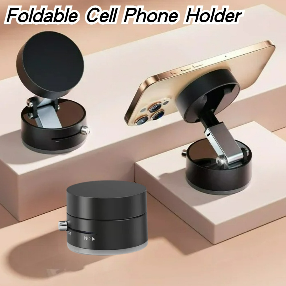 Phone Accessory - High Performance Magnetic Vacuum Holder Foldable