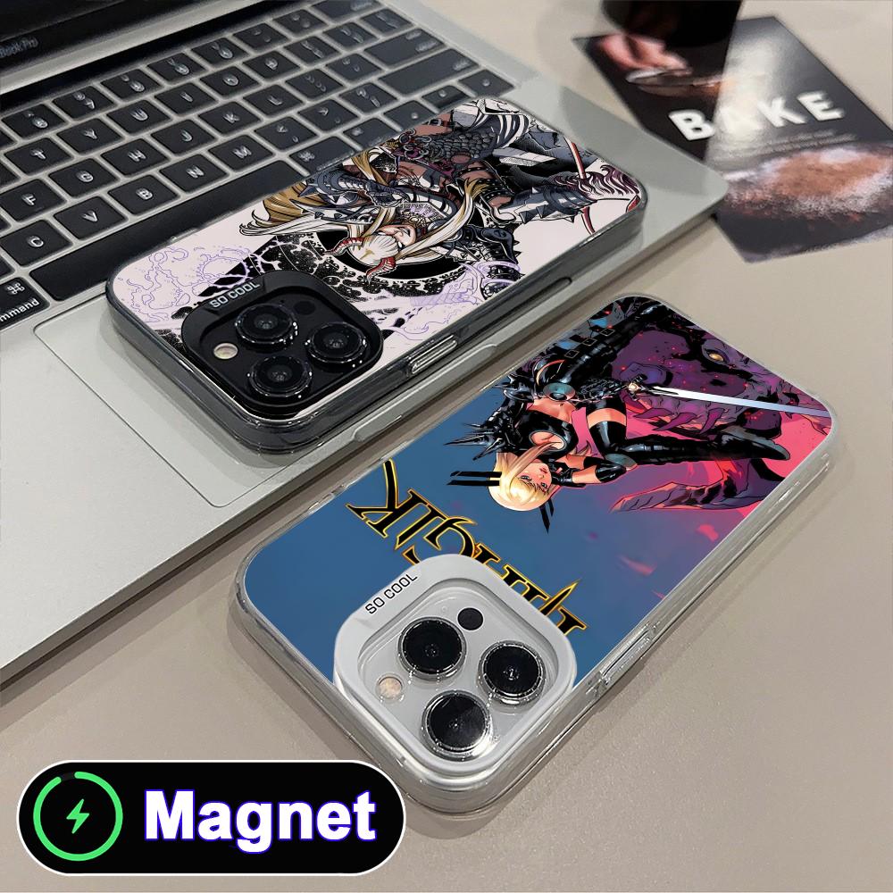 Magnetic Phone Case - Magik Illyana Phone Case for iPhone