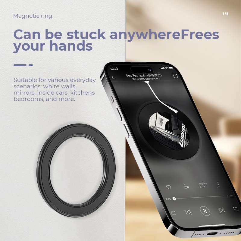 Phone Accessory - For Magsafe Strong Magnetic Ring Phone