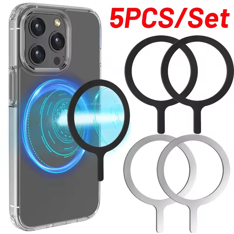 Phone Accessory - 5-1pcs Sticker Ring For Magsafe Wireless