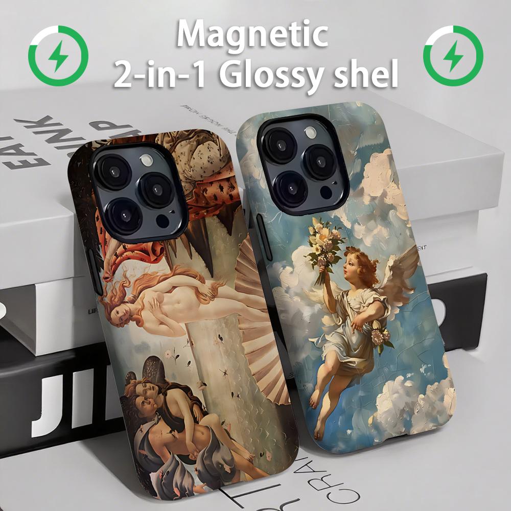 Magnetic Phone Case - Renaissance Art Paintings Phone Case Magnetic