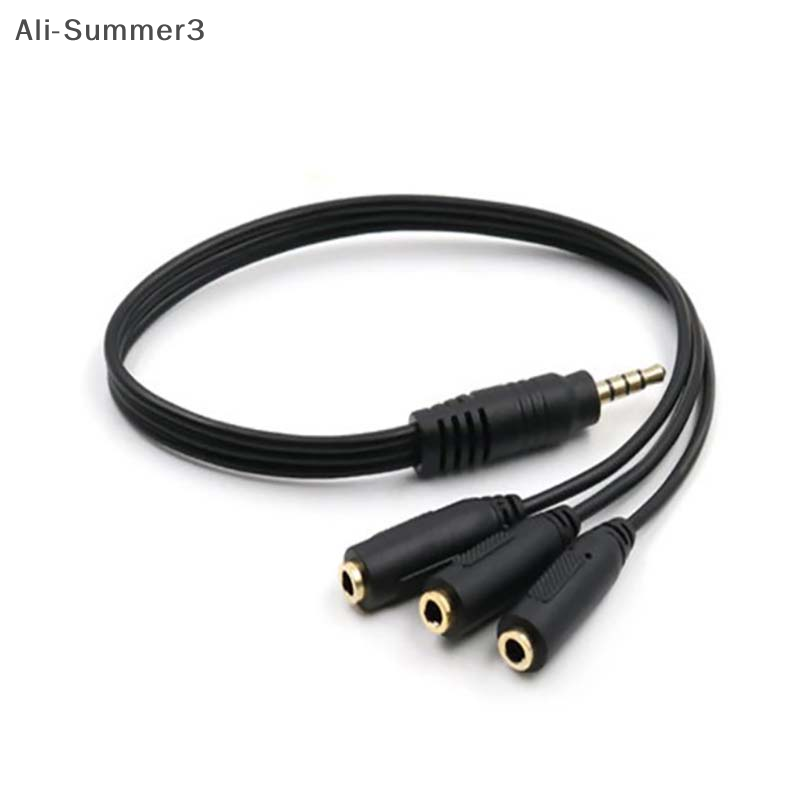 3.5mm 3 Way Port Aux Multi Hea - огляд і ціна Earphone Splitter Jack