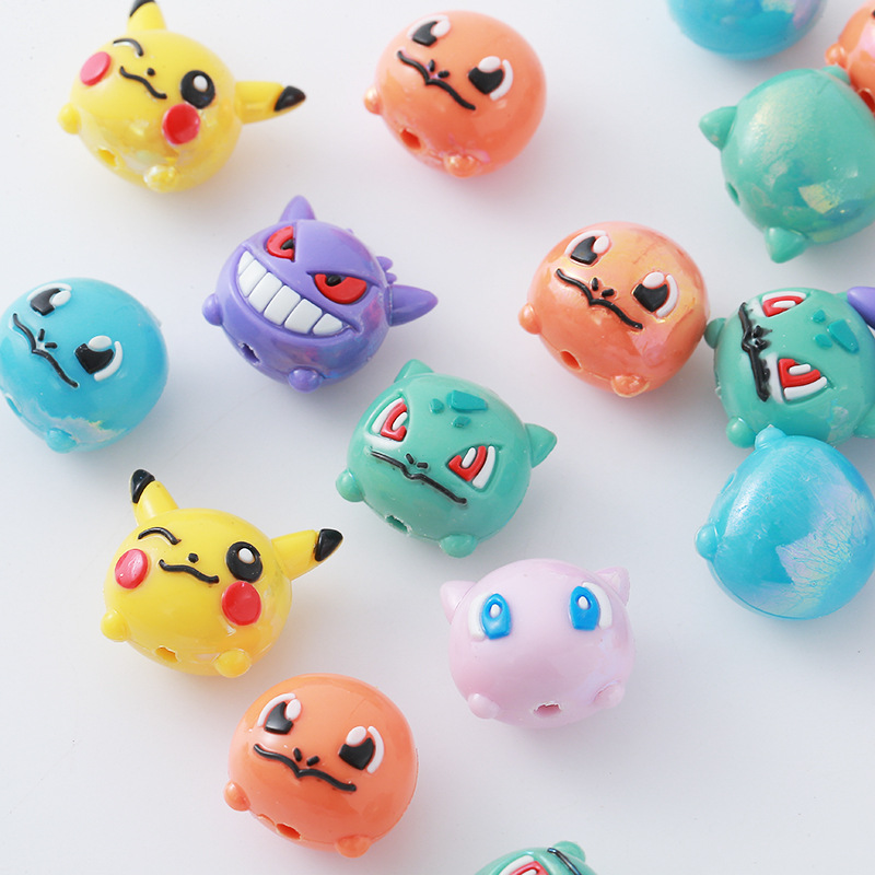 12pcs Pokémon Bead DIY Mobile  - огляд і ціна Phone Accessories Crochet