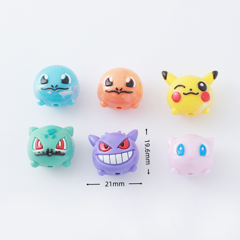 12pcs Pokémon Bead DIY Mobile  - огляд і ціна Phone Accessories Crochet
