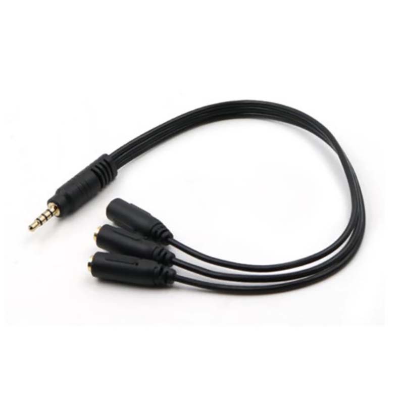 ⭐ 3.5mm 1 Male to 3 Female 3 W - огляд і ціна Earphone Splitter Jack