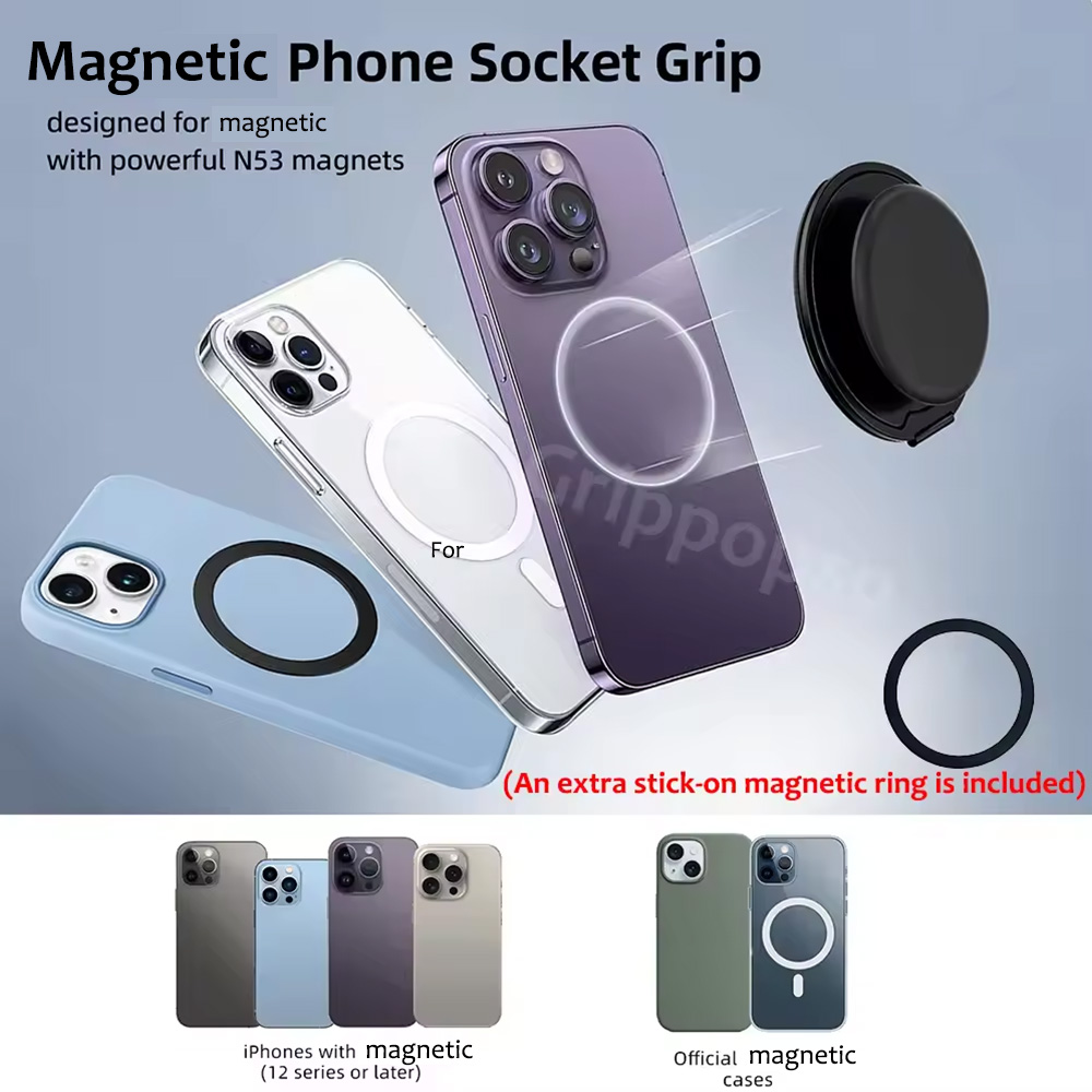 Grippopso Mobile Phone Finger  - огляд і ціна Pop Socket Grip