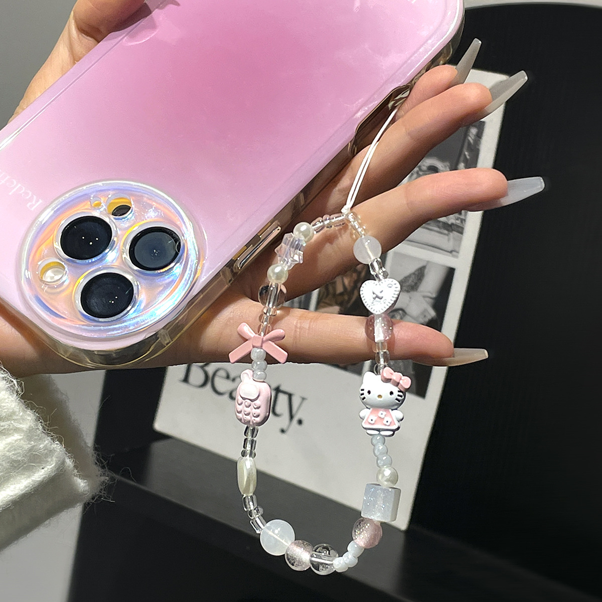 Ins Sweet Kawaii Hello Kitty   - огляд і ціна Phone Accessories Crochet