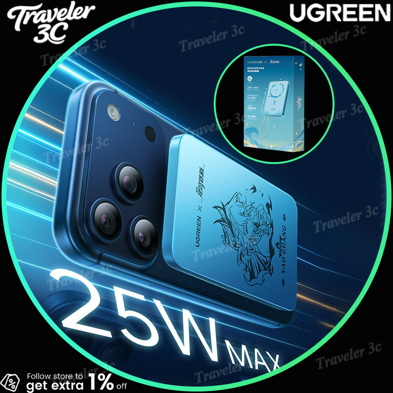 UGREEN x Honkai Star Rail Yao  - огляд і ціна Power Bank Slim