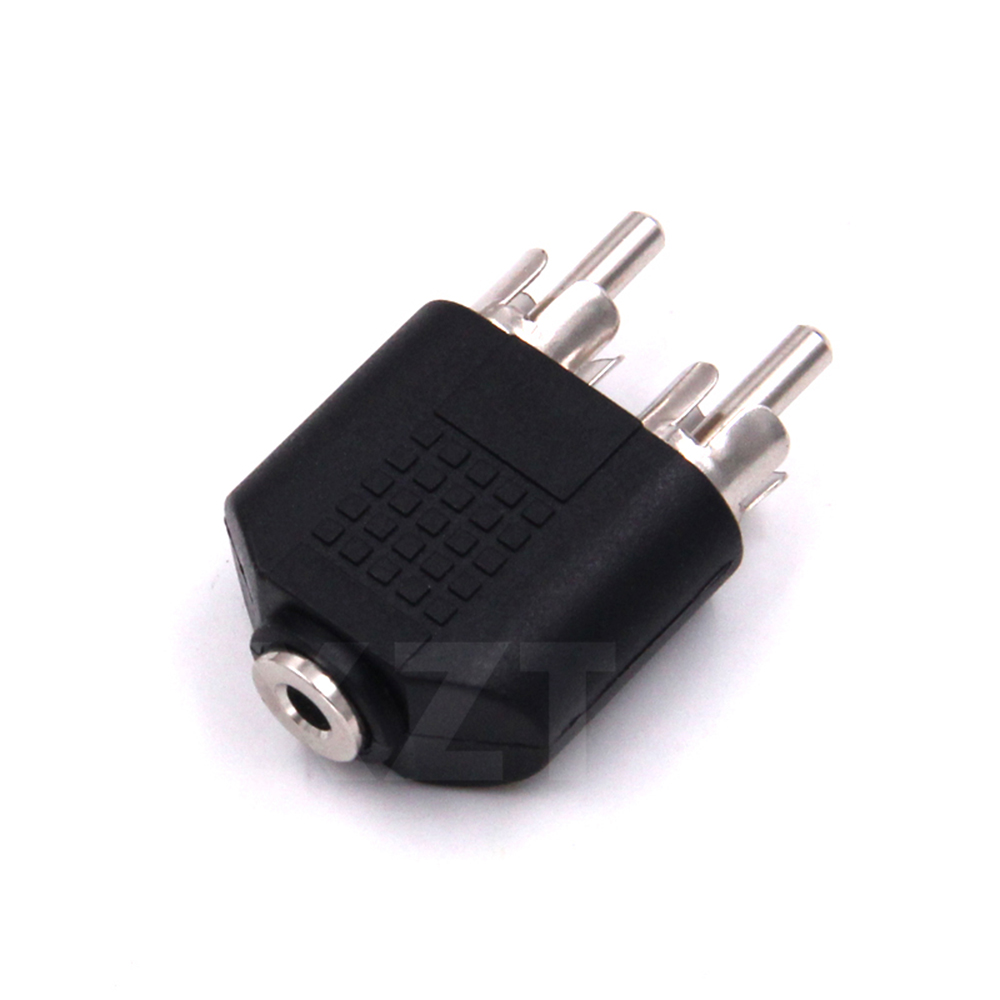 3.5mm Stereo Male To 2 RCA Fem - огляд і ціна Earphone Splitter Jack