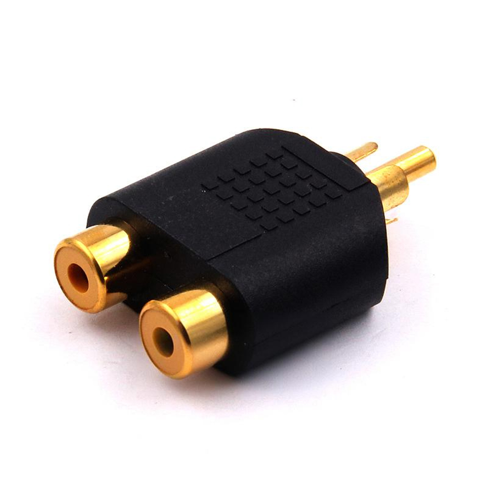 3.5mm Stereo Male To 2 RCA Fem - огляд і ціна Earphone Splitter Jack
