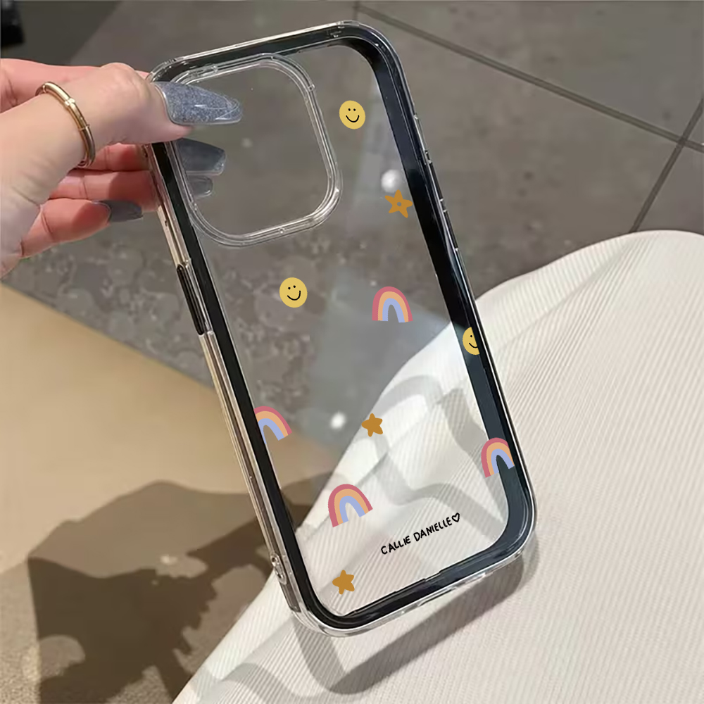 Cute Rainbow Clear Phone Case  - огляд і ціна Xo Phone Accessories
