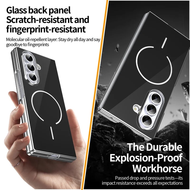 Glass Magnetic Folding Phone C - огляд і ціна Phone Accessories Wholesale In China