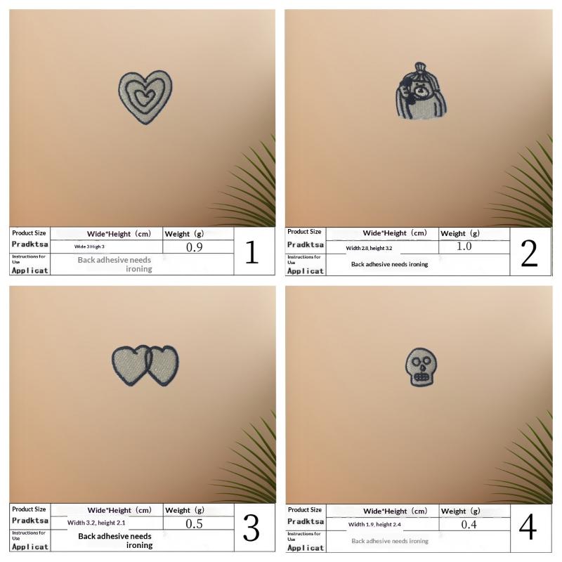 1Set Heart Cat Skull Birds Emb - огляд і ціна Phone Accessory