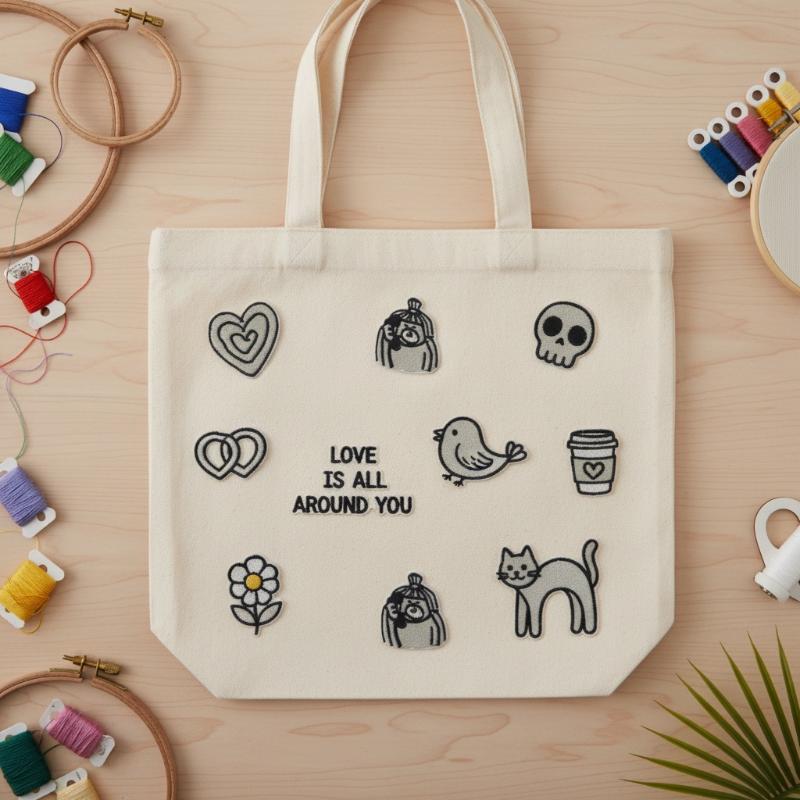 1Set Heart Cat Skull Birds Emb - огляд і ціна Phone Accessory