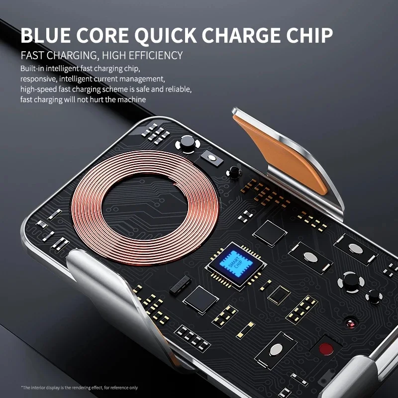 Car Wireless Charger Magnetic  - огляд і ціна Phone Cooling Fan
