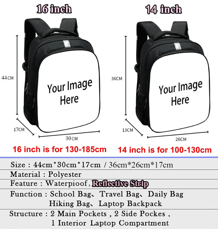 3pcs/Set Custom Backpacks Teen - огляд і ціна Phone Accessories Wholesale In China