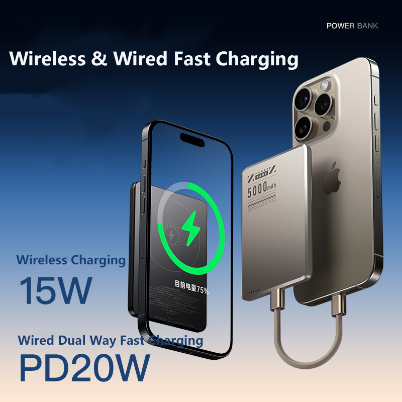 Ultra Slim Magnetic Power Bank - огляд і ціна Power Bank Slim