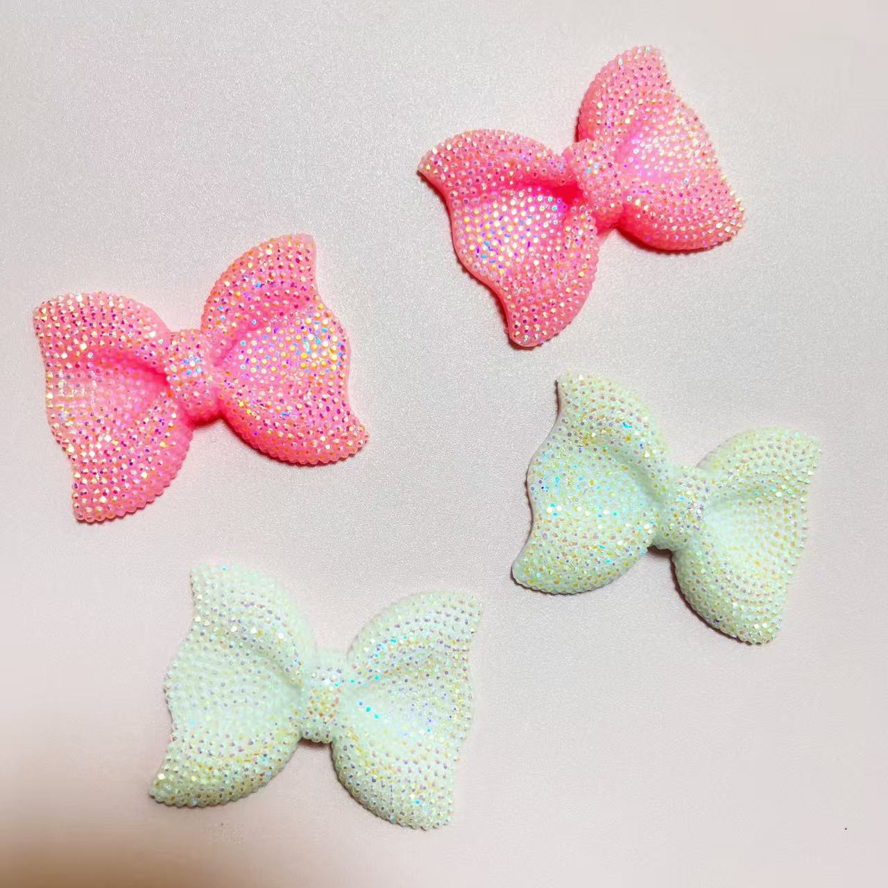 1Pcs Y2K Kawaii Bling Pink Bow - огляд і ціна Phone Accessories Logo Design