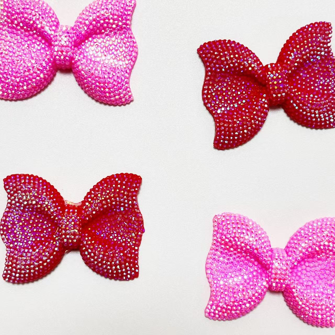 1Pcs Y2K Kawaii Bling Pink Bow - огляд і ціна Phone Accessories Logo Design