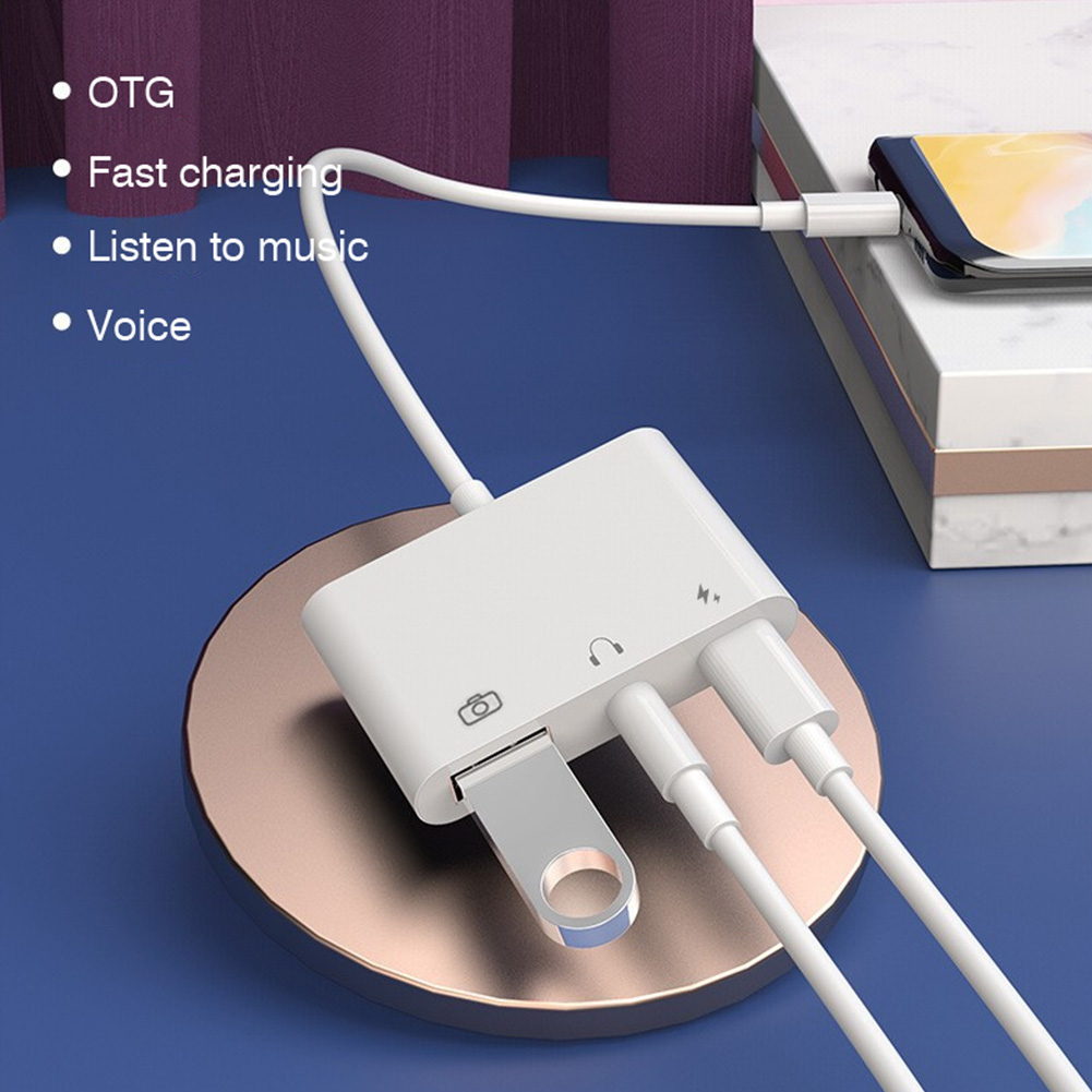 3 in 1 Type C to 3.5mm Jack Ea - огляд і ціна Earphone Splitter Jack