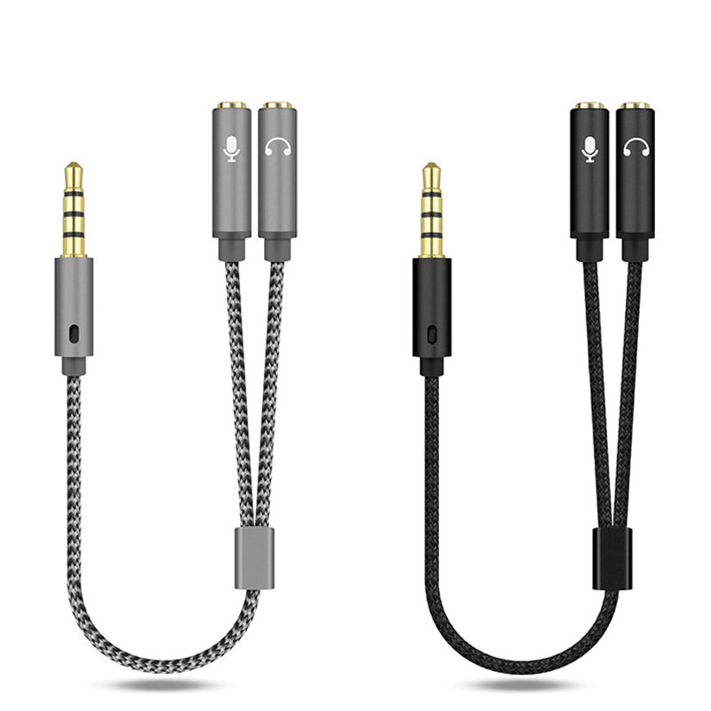 3.5mm Audio Splitter Y Jack 1  - огляд і ціна Earphone Splitter Jack