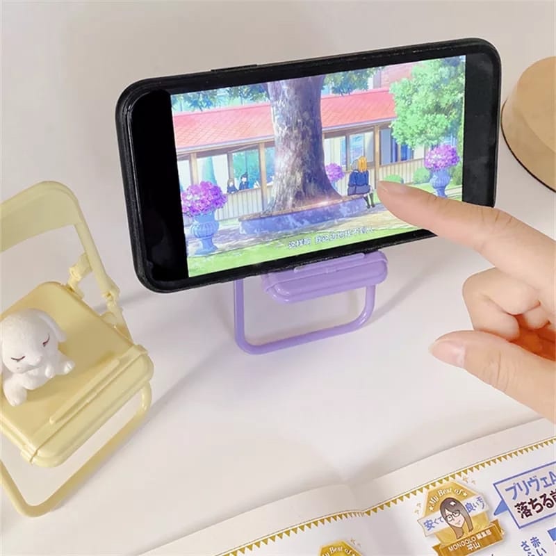 Cute Chair Phone Holder Stand  - огляд і ціна Phone Accessories Crochet