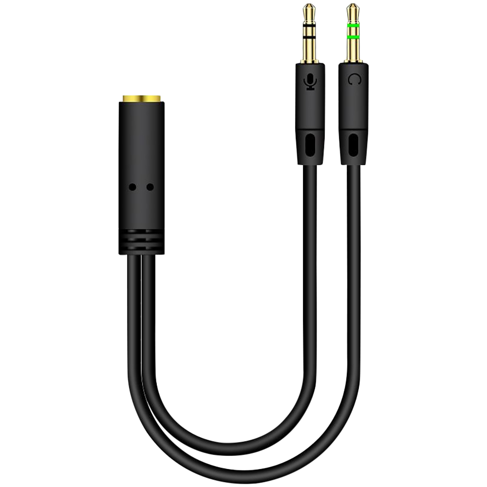 3.5mm Jack 2 Male To 1 Female  - огляд і ціна Earphone Splitter Jack
