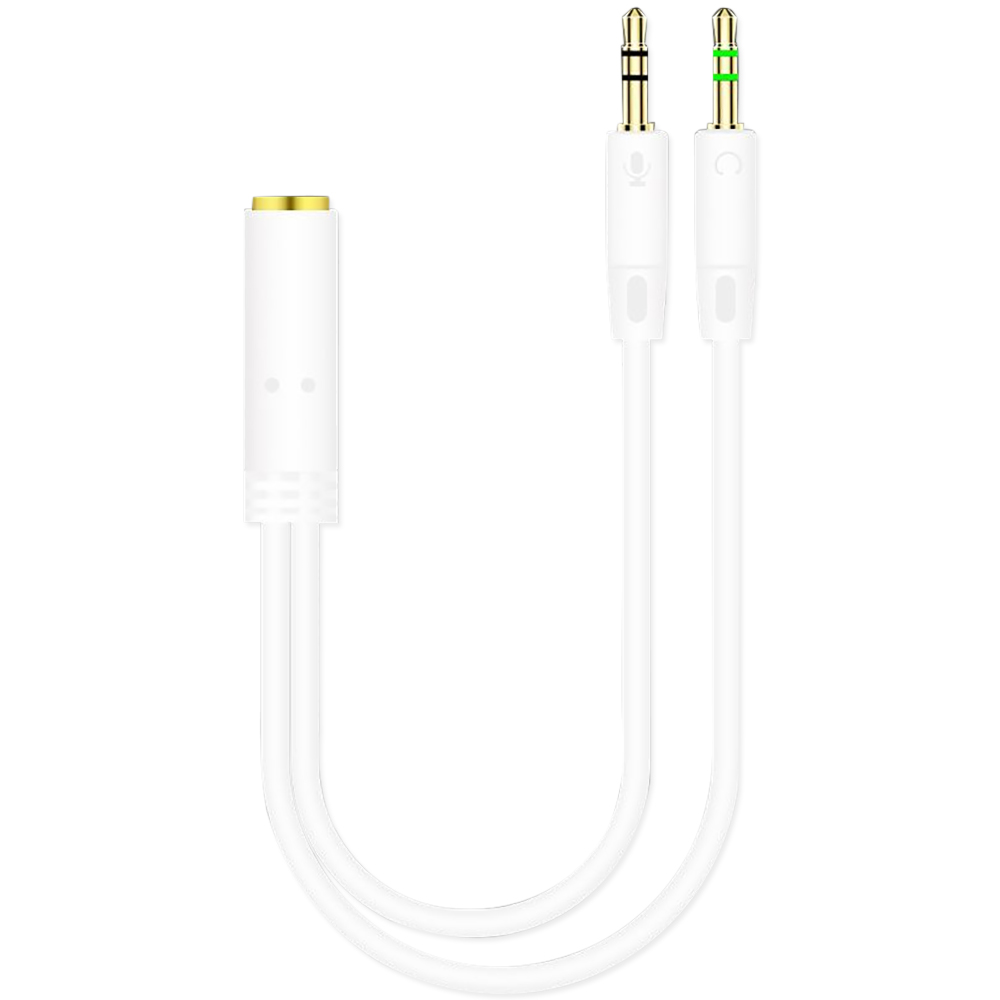 3.5mm Jack 2 Male To 1 Female  - огляд і ціна Earphone Splitter Jack