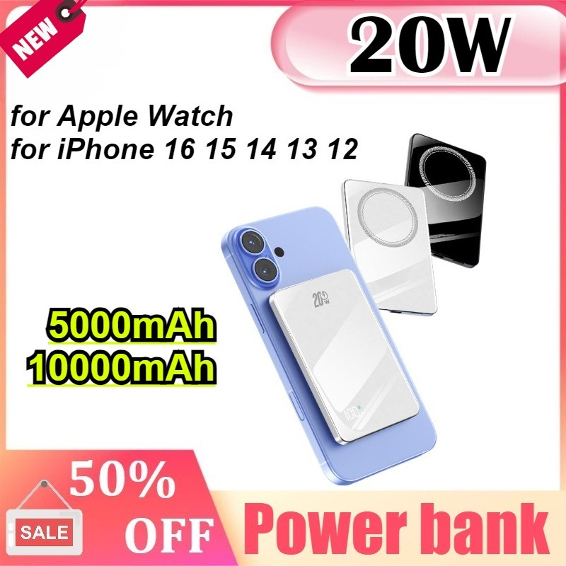 10000mAh Ultra Slim Magnetic W - огляд і ціна Power Bank Slim