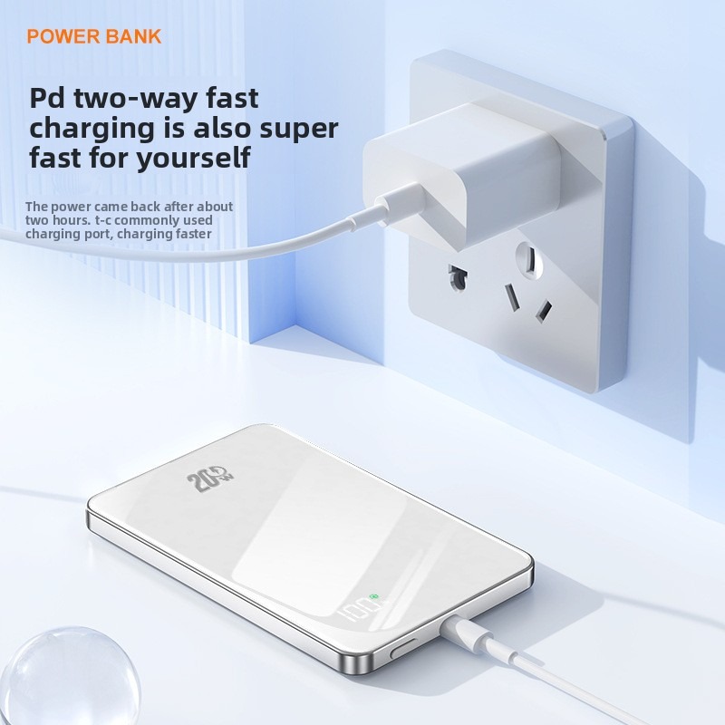 10000mAh Ultra Slim Magnetic W - огляд і ціна Power Bank Slim