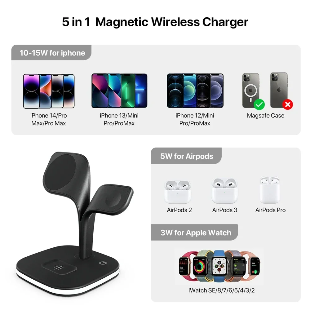Magnetic 3 in 1 Wireless Charg - огляд і ціна Phone Cooling Fan