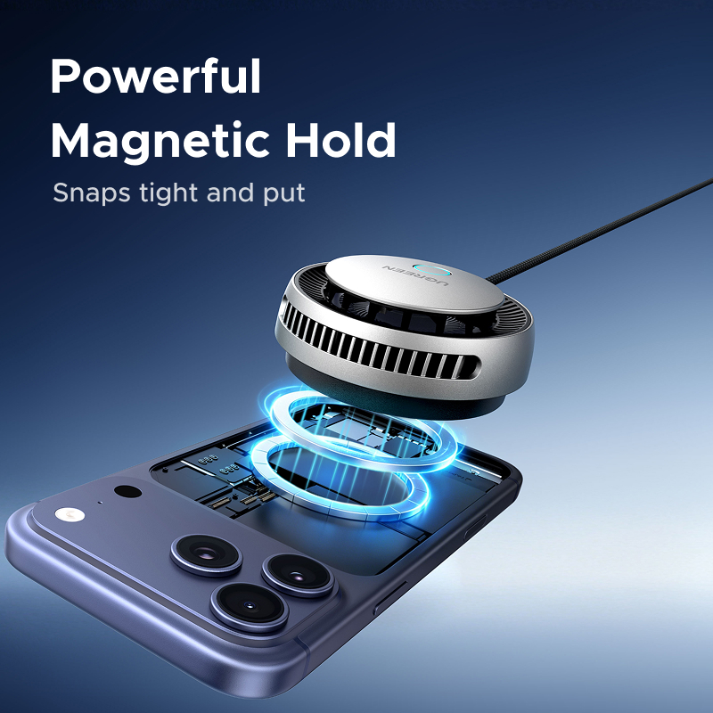 UGREEN MagFlow Pro Qi2.2 25W M - огляд і ціна Phone Cooling Fan