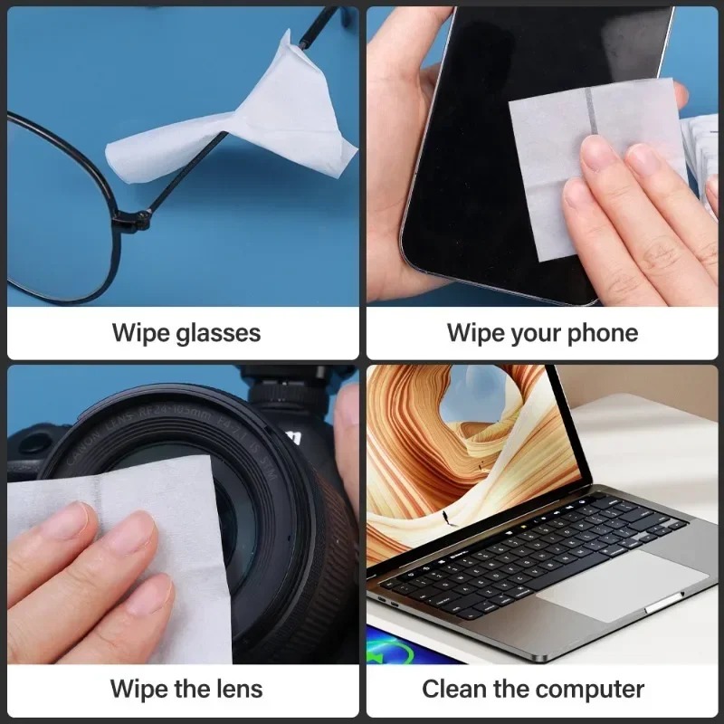 200pcs Disposable Mirror Clean - огляд і ціна Phone Accessories Wholesale In China