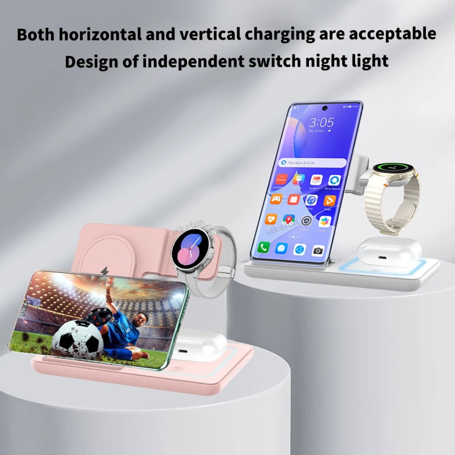 3 In 1 Foldable Wireless Charg - огляд і ціна Phone Cooling Fan