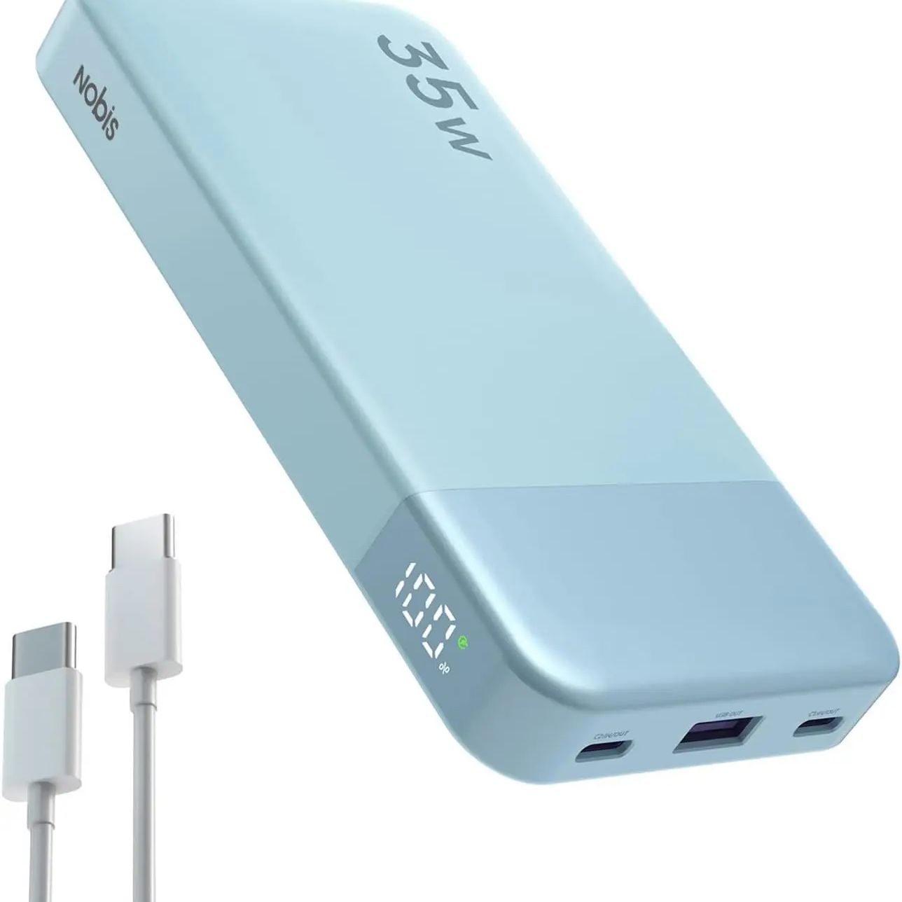 NOBIS N3510 Slim Power Bank 10 - огляд і ціна Power Bank Slim