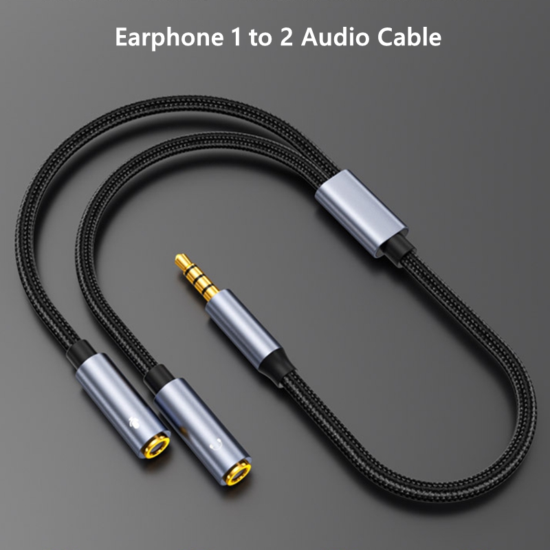 3.5mm Jack Aux Audio Cable Mal - огляд і ціна Earphone Splitter Jack