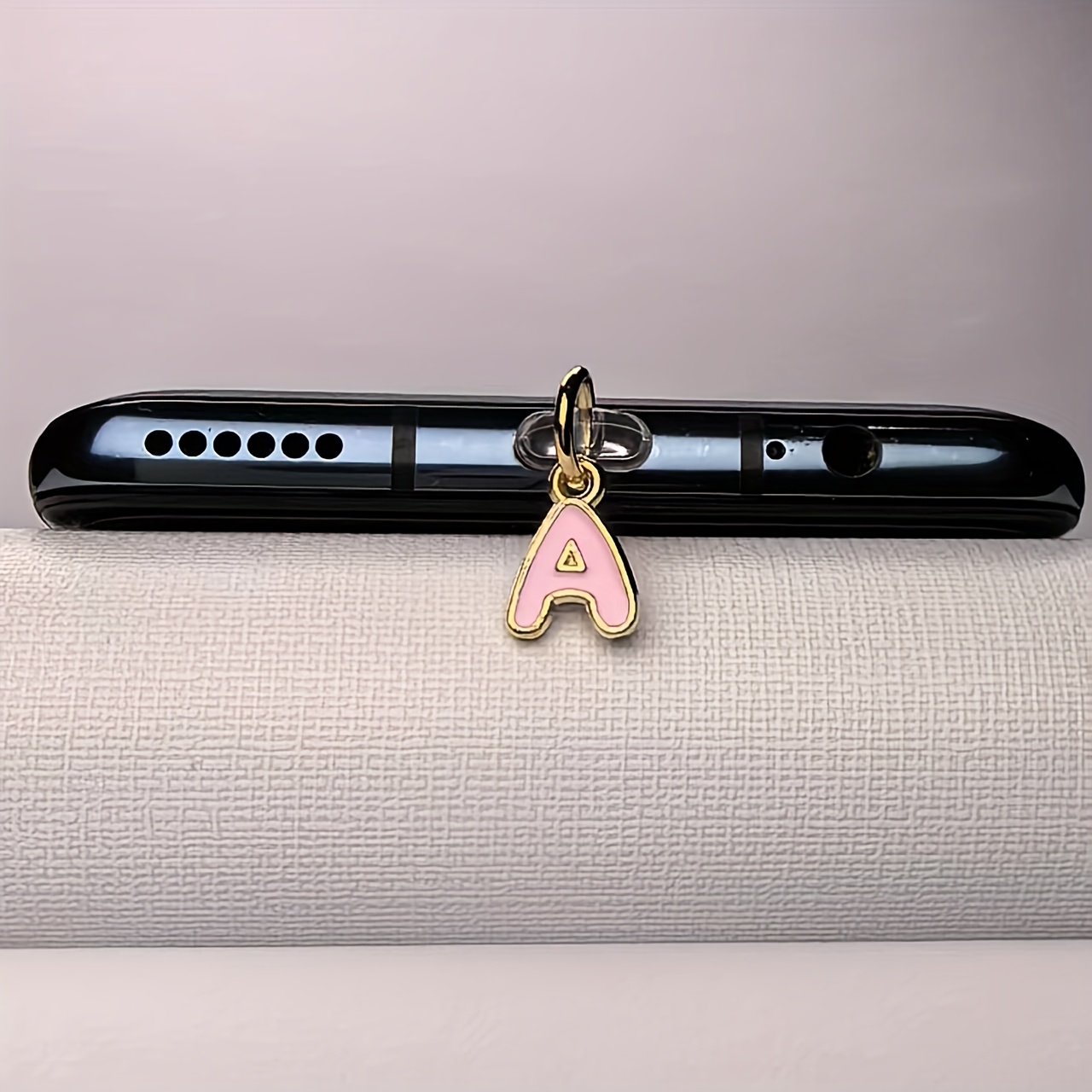Pink English Letters A-M Phone - огляд і ціна Phone Accessories Logo Design